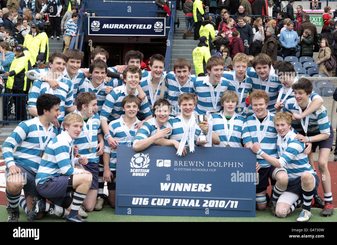 Rugby Union Brewin Dolphin U16 Scottish Schools Cup Final