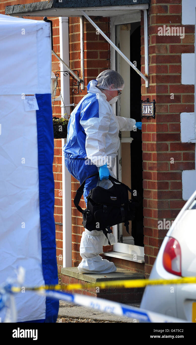 The address in ashbury avenue in swindon hires stock photography and