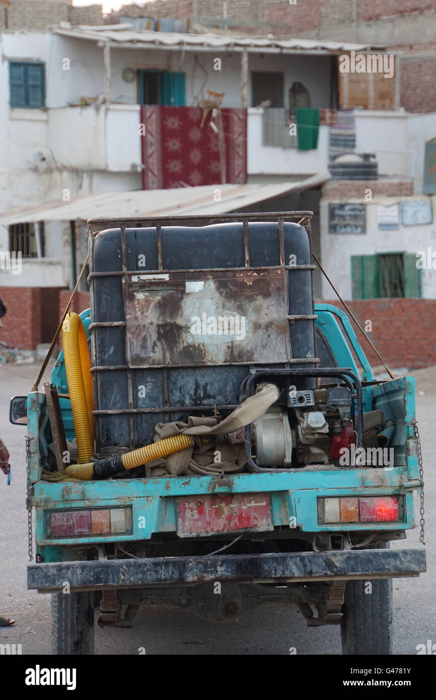 old car in egypt town el quesir Stock Photo Alamy