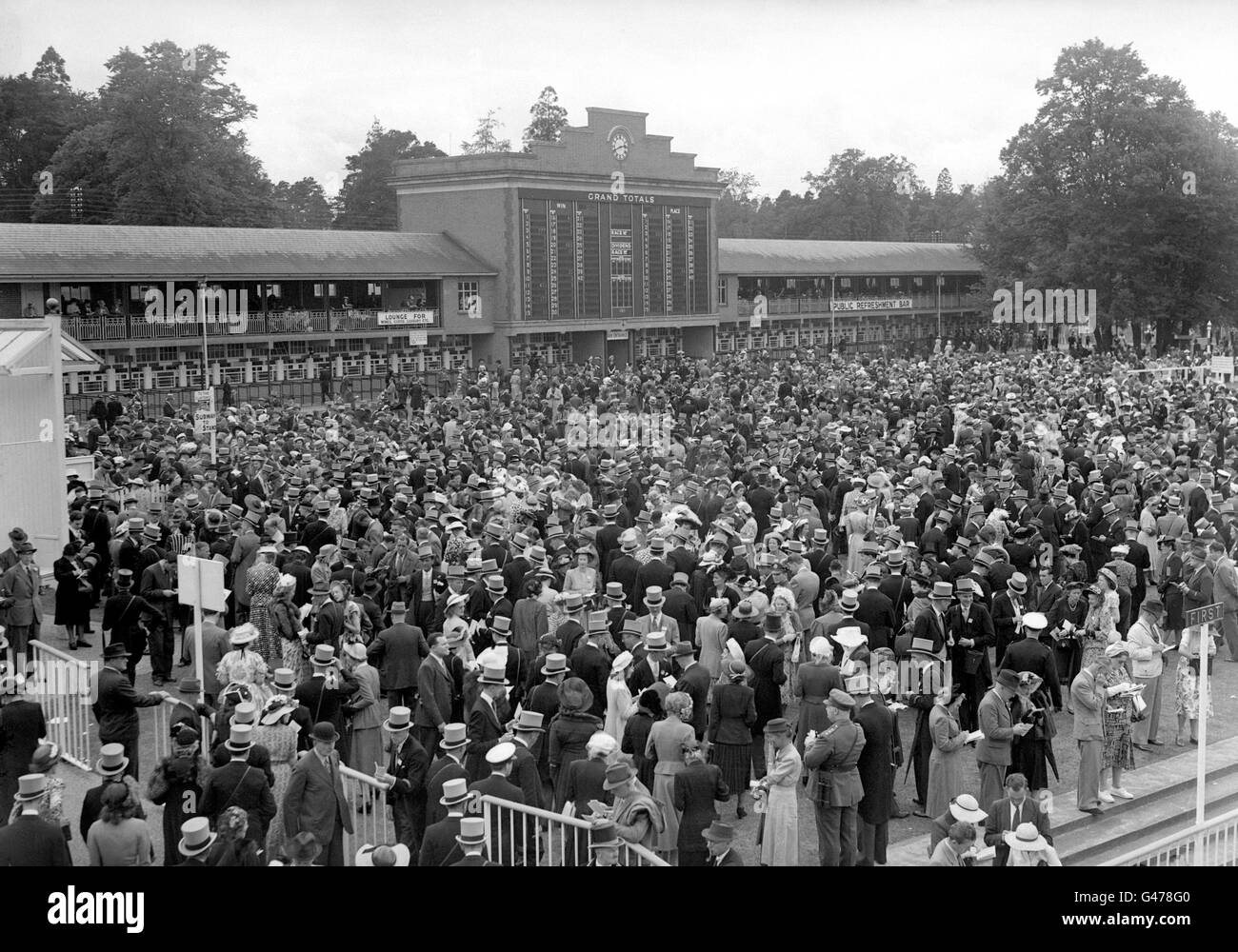 Horse Racing - Royal Ascot - Ascot Racecourse Stock Photo