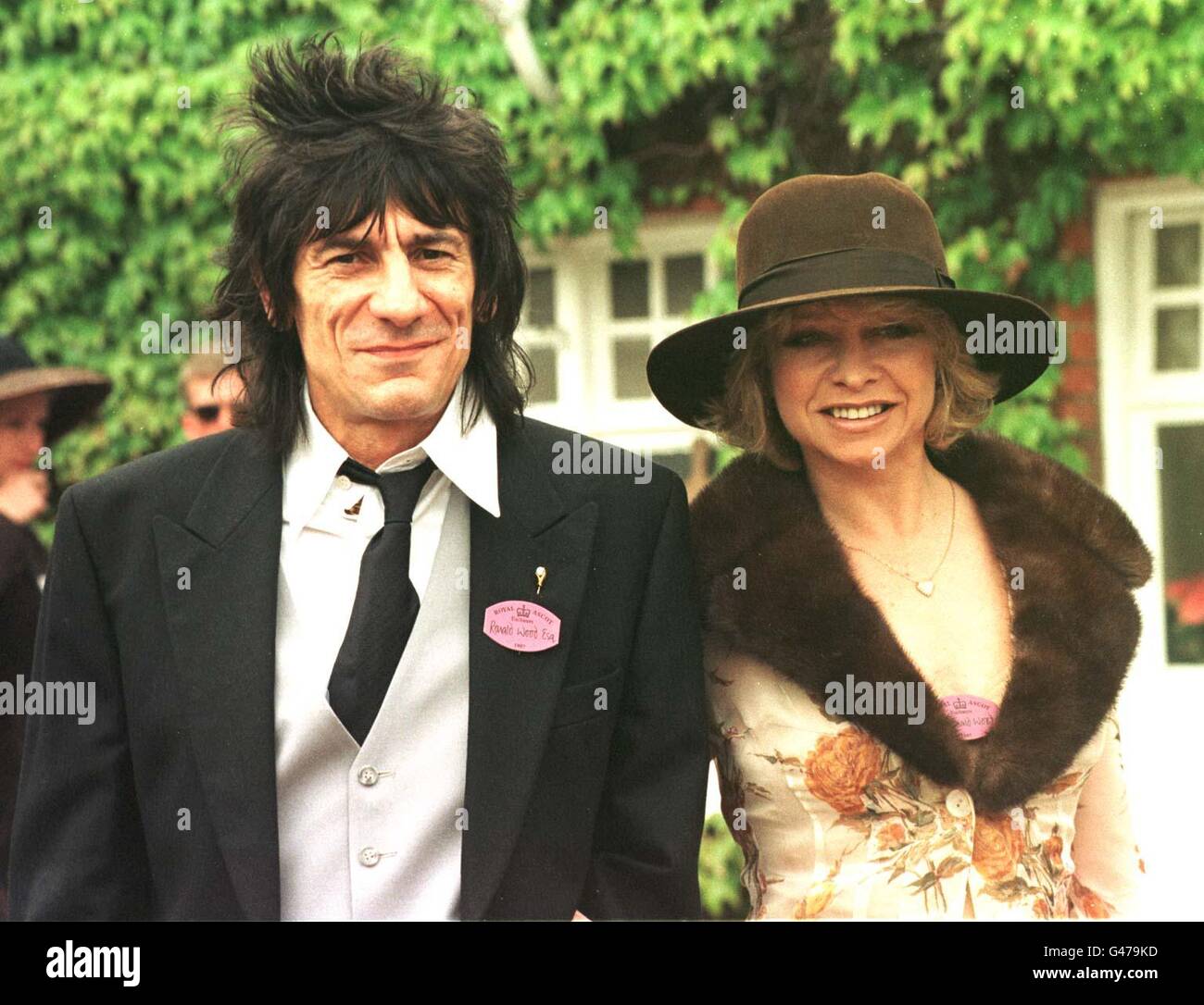Jo wood and ronnie wood hi-res stock photography and images - Alamy