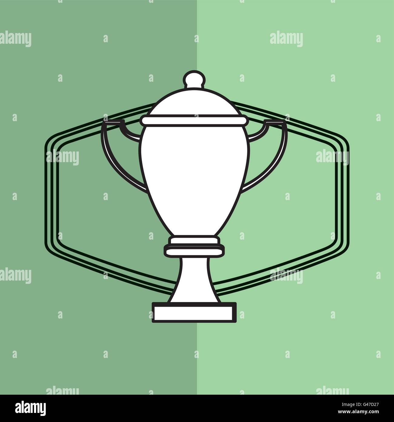 Winner design. Success icon. Flat illustration, vector graphic Stock ...