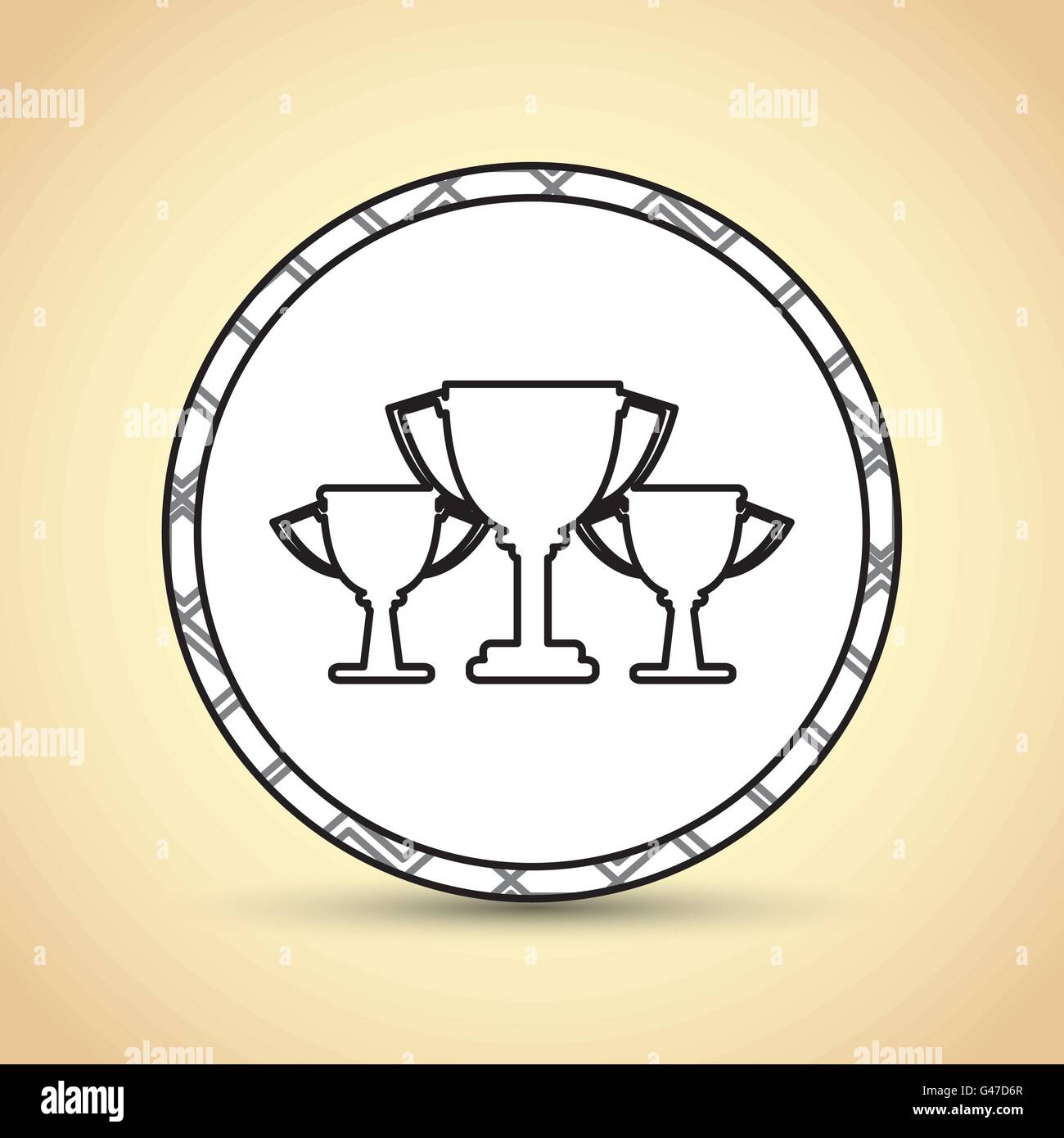 Winner design. Success icon. Flat illustration, vector graphic Stock ...
