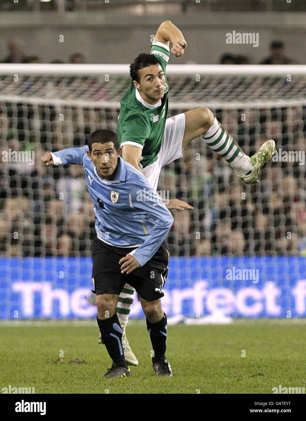 Soccer - International Friendly - Republic of Ireland v Uruguay - Aviva Stadium Stock Photo