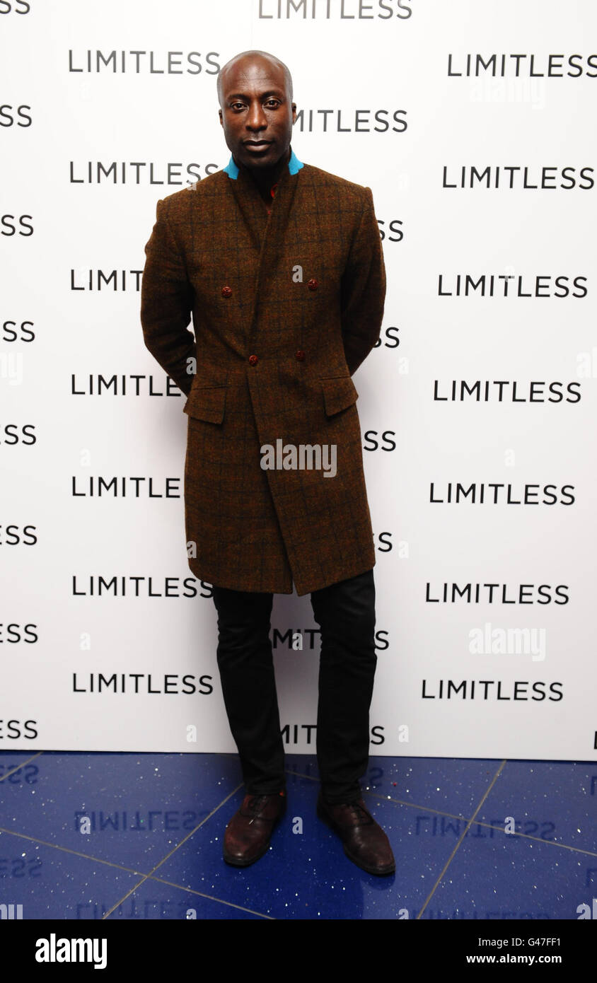 Ozwald Boateng arrives for a screening of the new film, Limitless, at the Apollo Cinema in London. PRESS ASSOCIATION PHOTO Picture date: Friday March 11 2011. Photo credit should read: Ian West/PA Wire Stock Photo