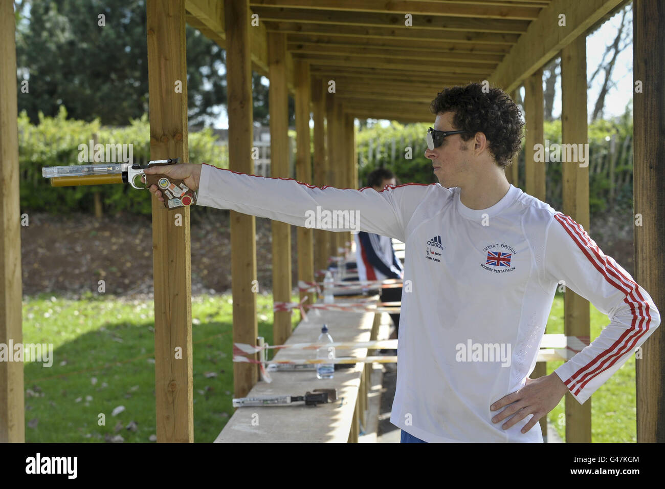 Olympics - Modern Pentathlon Media Session - Bath University Stock ...