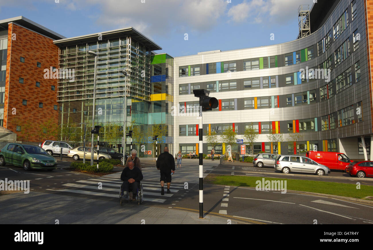 General view of the Queen Alexandra Hospital in Portsmouth, Hampshire