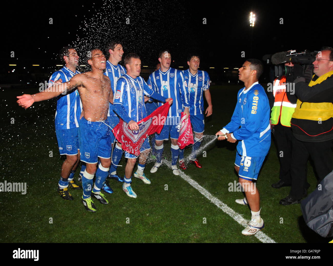 ブライトンFC Withdean Stadium 飾り写真 The withdean stadium hi-res stock photography and images - Alamy