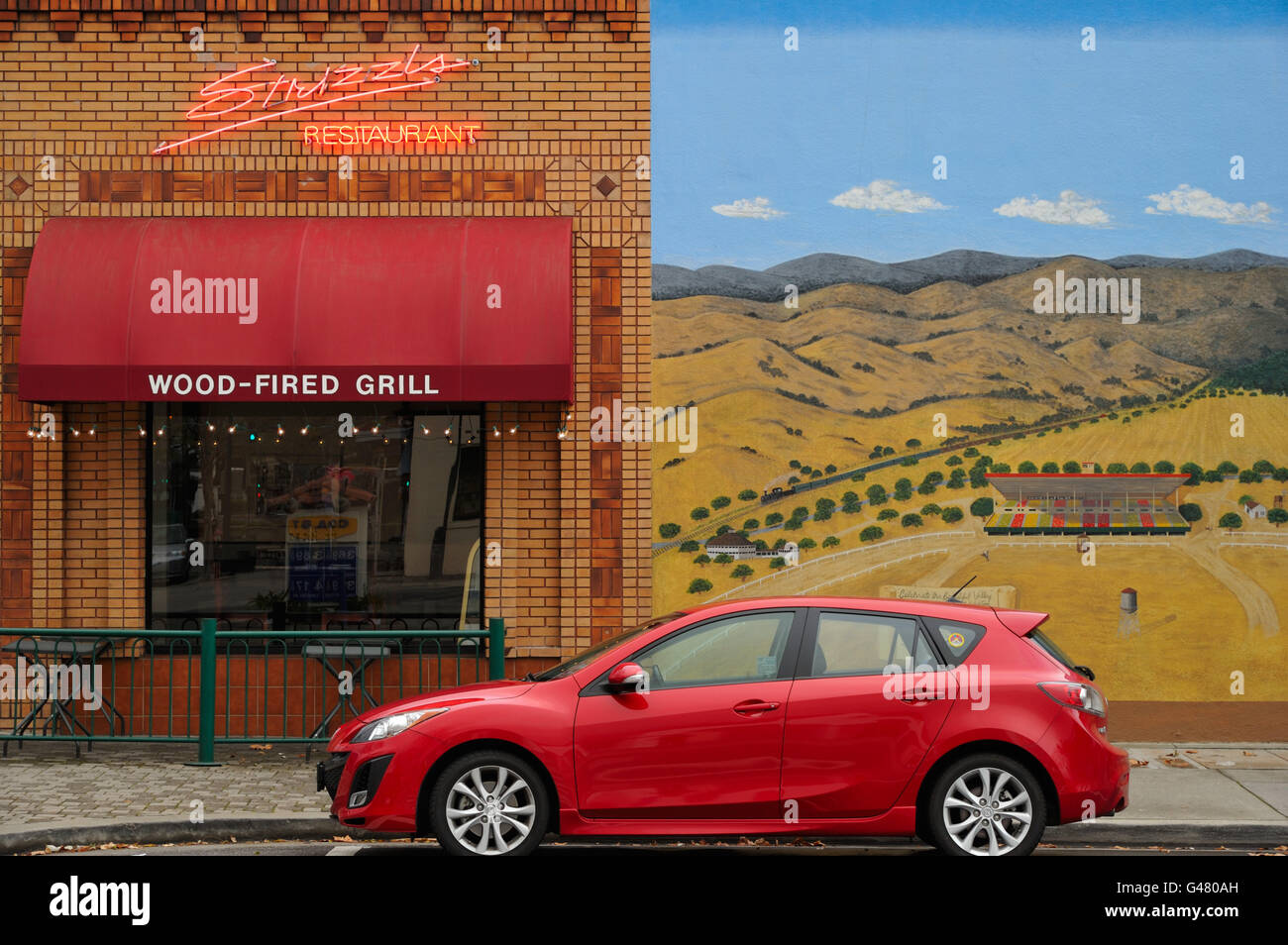 Downtown Pleasanton, CA Stock Photo - Alamy
