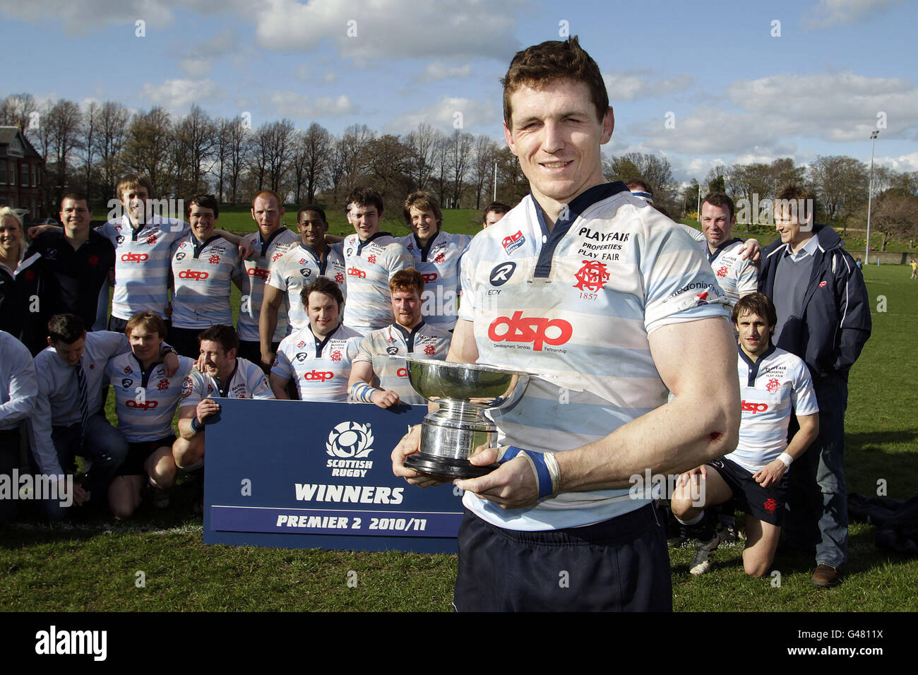 Rugby Union Presentation of Premier 2 Championship Edinburgh Accies