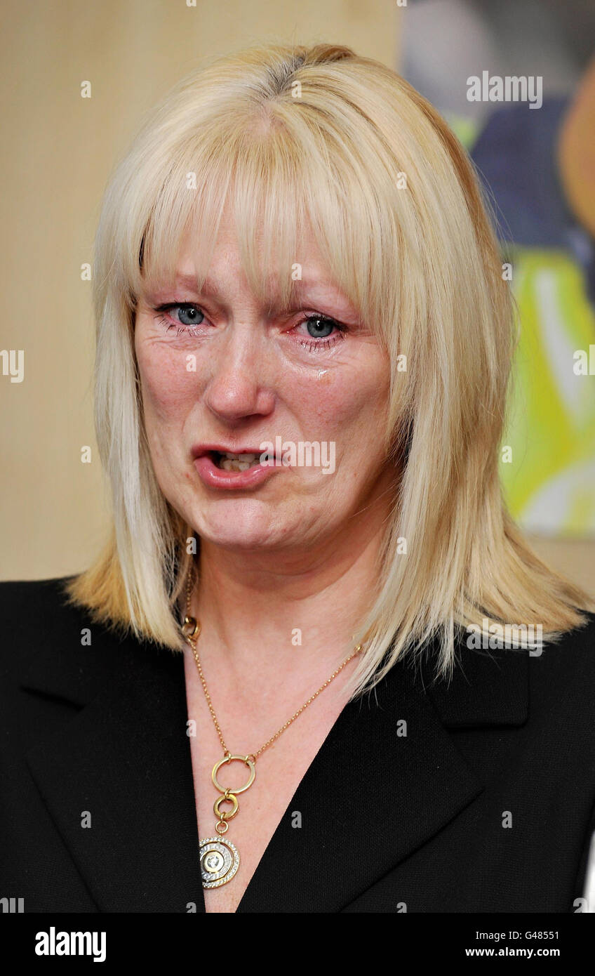 Karen Edwards, 50, the mother of murdered woman Rebecca Godden-Edwards ...