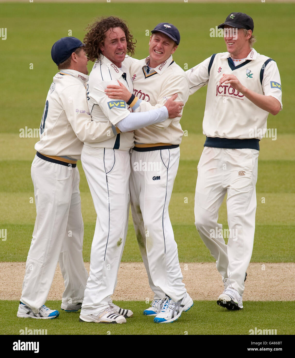 Cricket - Liverpool Victoria County Championship - Division One - Day One - Yorkshire v Durham - Headingley Stock Photo