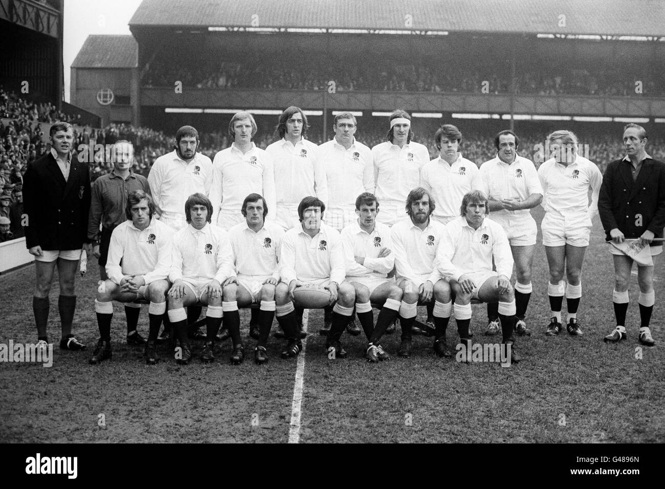 Rugby Union - Test Match - England v New Zealand - Twickenham Stock Photo