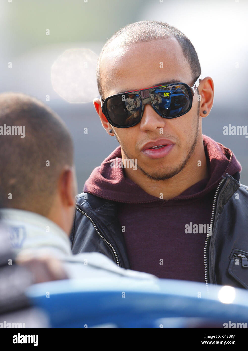 Brother of lewis hamilton hi-res stock photography and images - Alamy