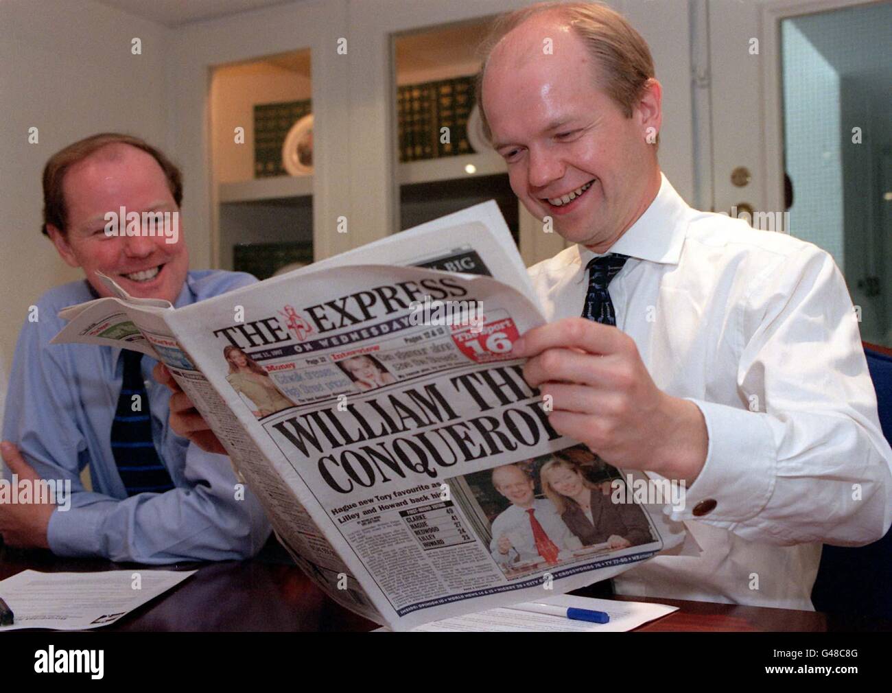 POLITICS William Hague Stock Photo