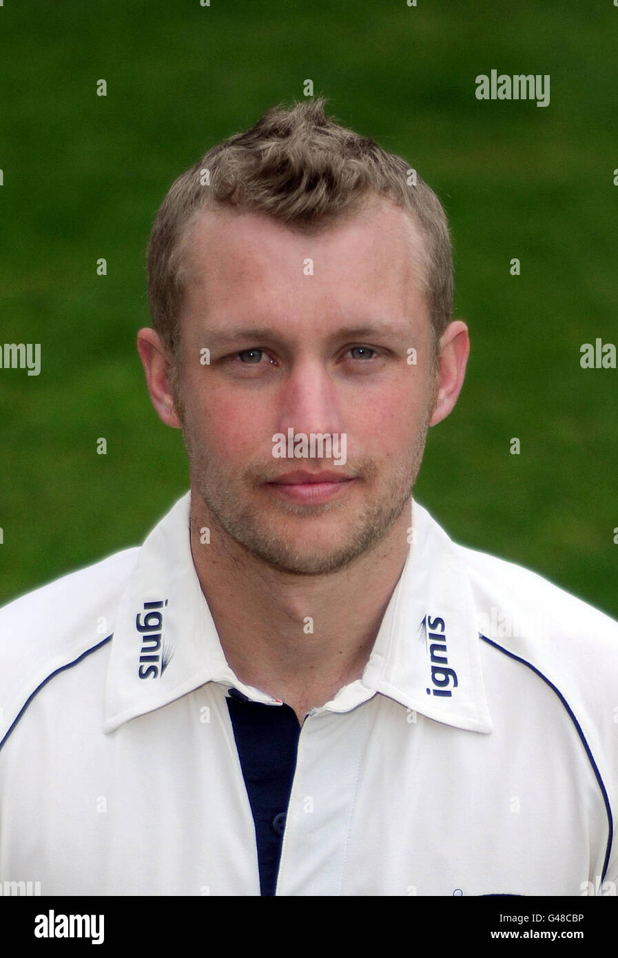 Gareth Berg, Middlesex Cricket Club press day, Lord's cricket ground Stock Photo
