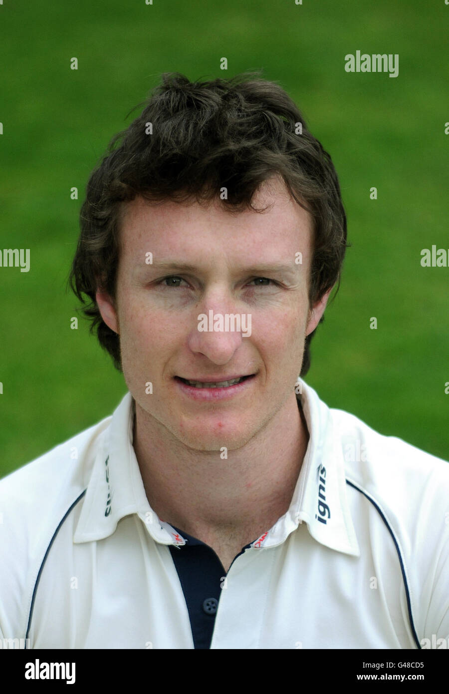 Anthony Ireland, Middlesex Cricket Club press day, Lord's cricket ground Stock Photo