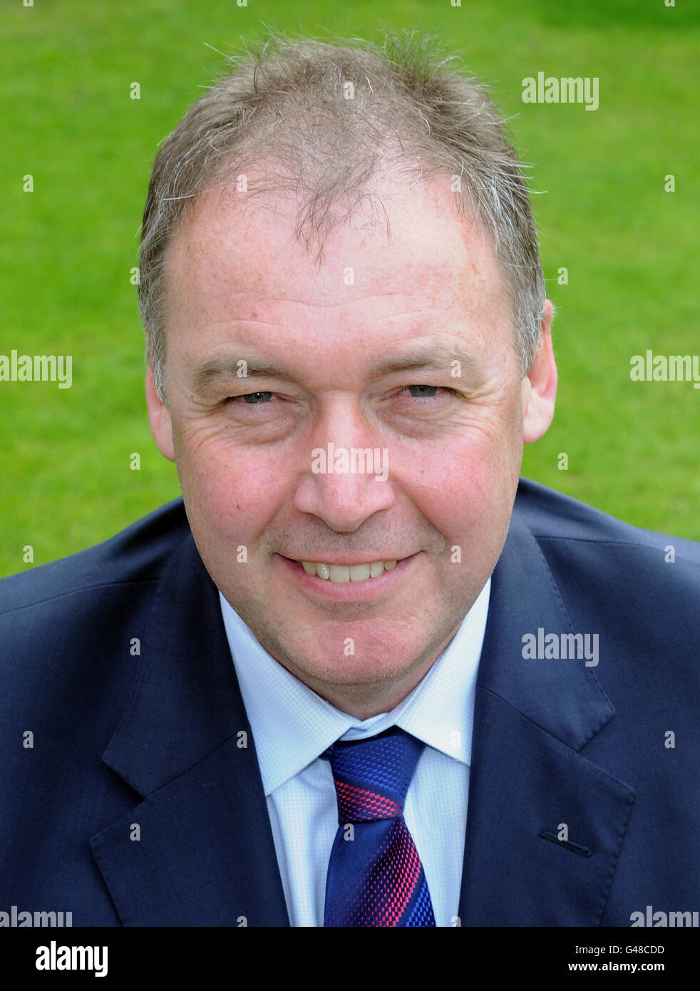 Angus Fraser, Middlesex Cricket Club press day, Lord's cricket ground Stock Photo