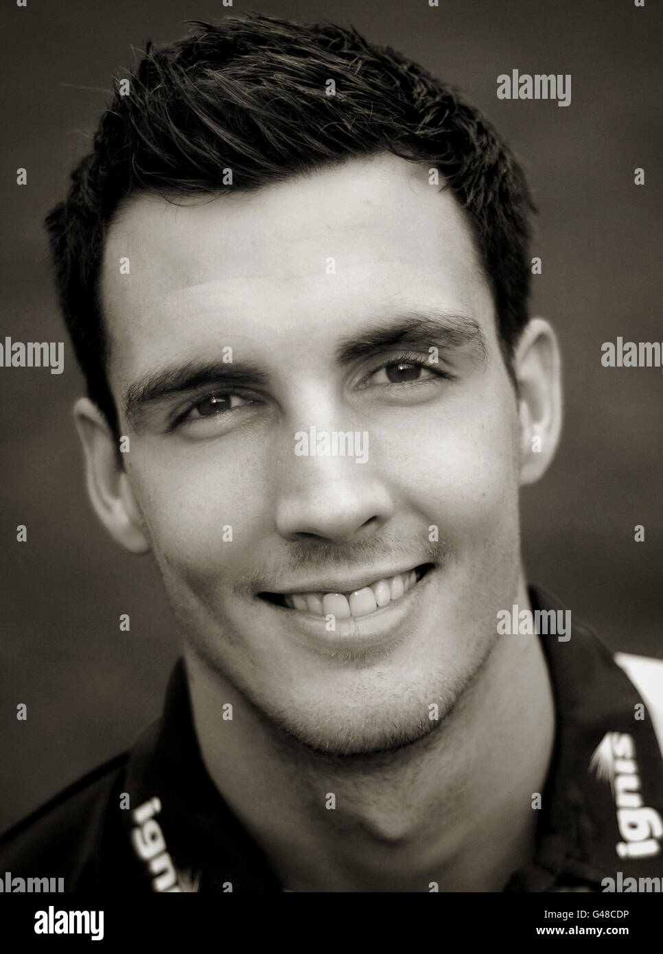 Steven Finn, Middlesex Cricket Club press day, Lord's cricket ground Stock Photo