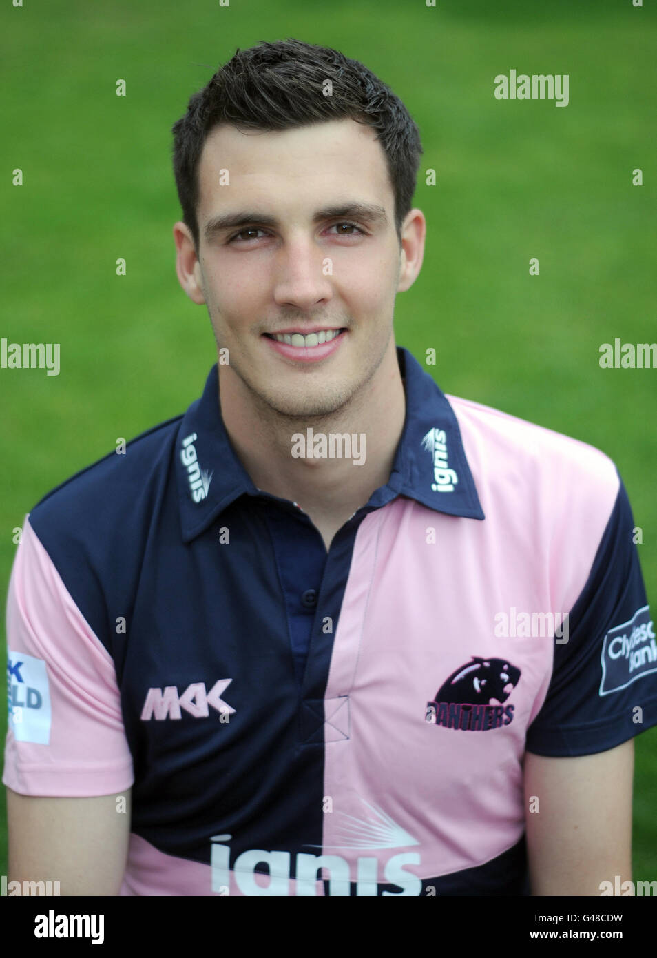 Steven Finn, Middlesex Cricket Club press day, Lord's cricket ground Stock Photo