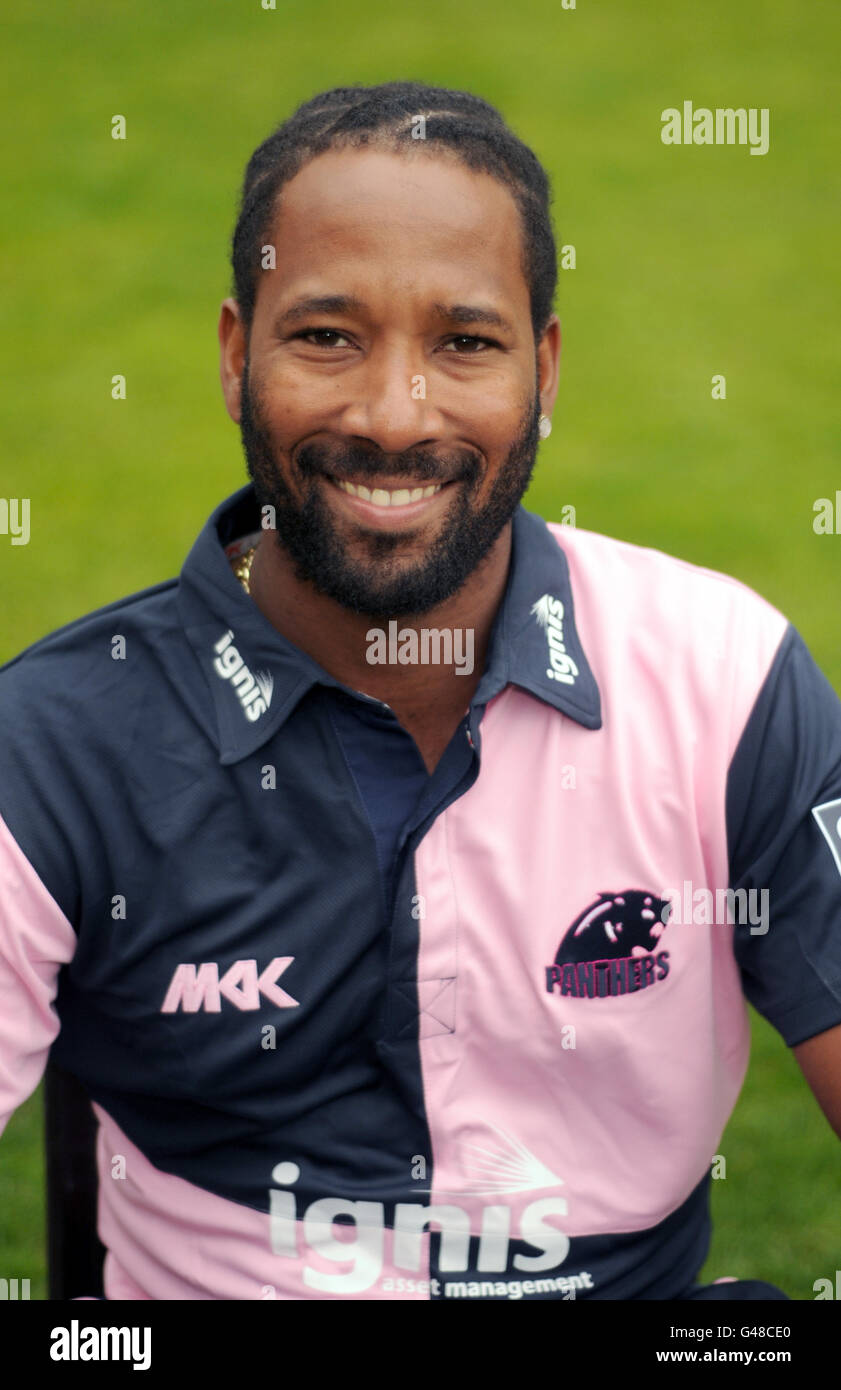 Corey Collymore, Middlesex Cricket Club press day, Lord's cricket ground Stock Photo