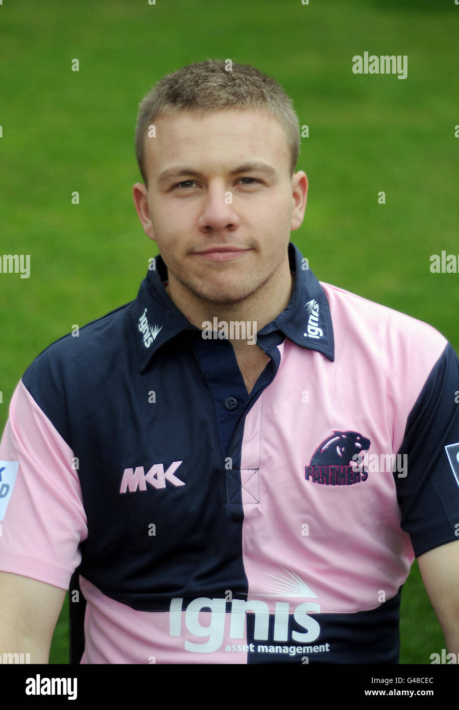 Adam Rossington, Middlesex Cricket Club press day, Lord's cricket ground Stock Photo