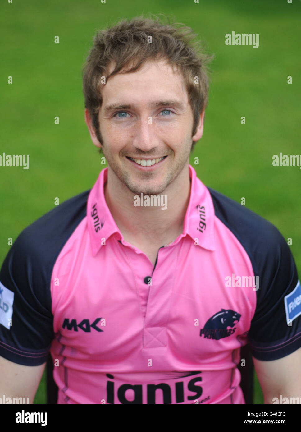 Steven Crook, Middlesex Cricket Club press day, Lord's cricket ground Stock Photo