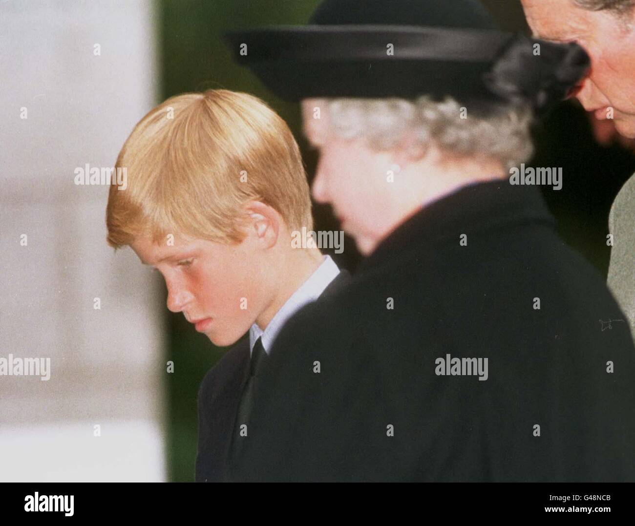 Royalty - Princess of Wales Tributes - Balmoral Castle Stock Photo