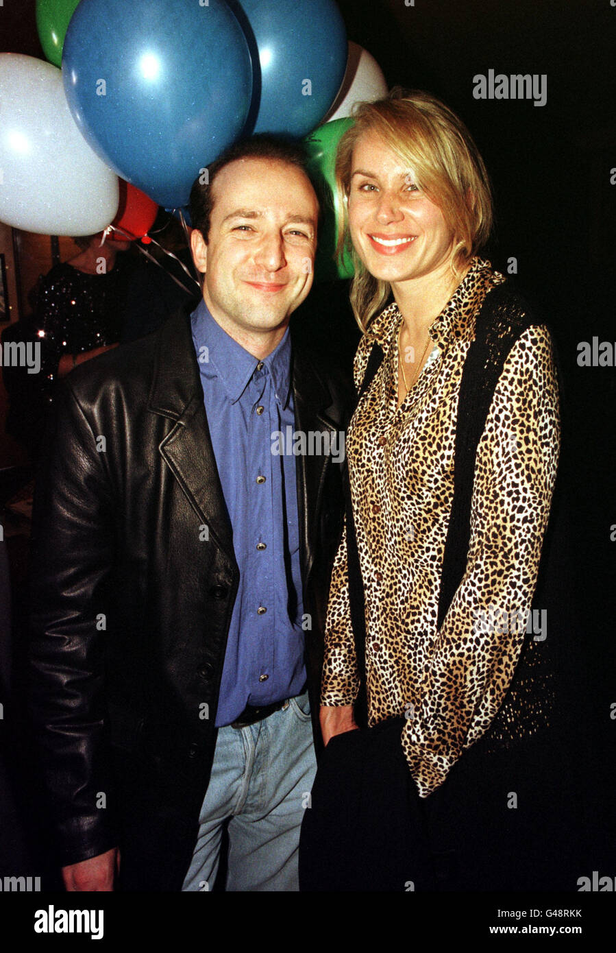 TV hypnotist Paul McKenna and his wife attend an 8th birthday party for