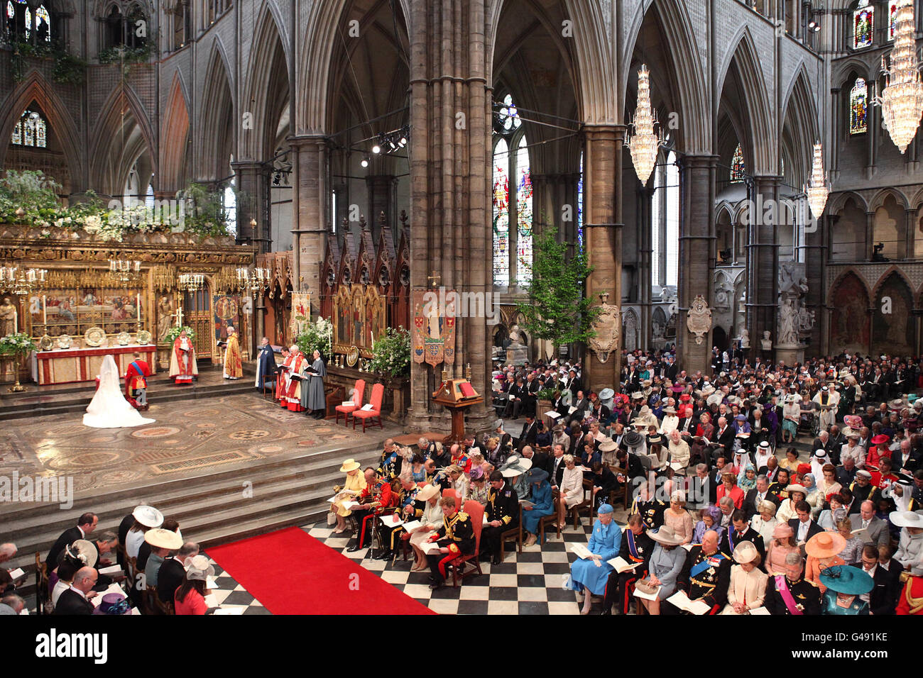The Royal Wedding Stock Photo - Alamy