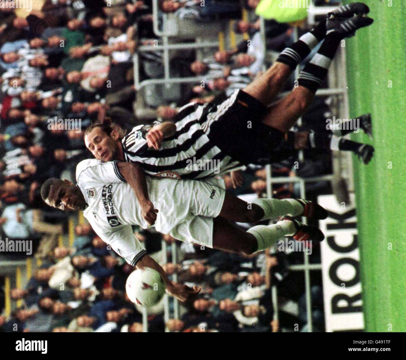 Newcastle v Spurs Stock Photo - Alamy