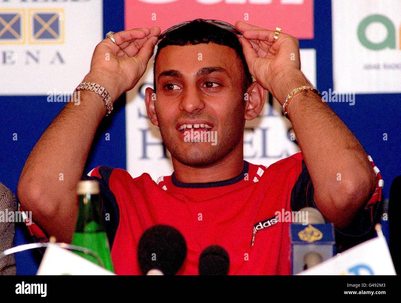 BOXING Prince Naseem Hamed Stock Photo: 105920531 - Alamy