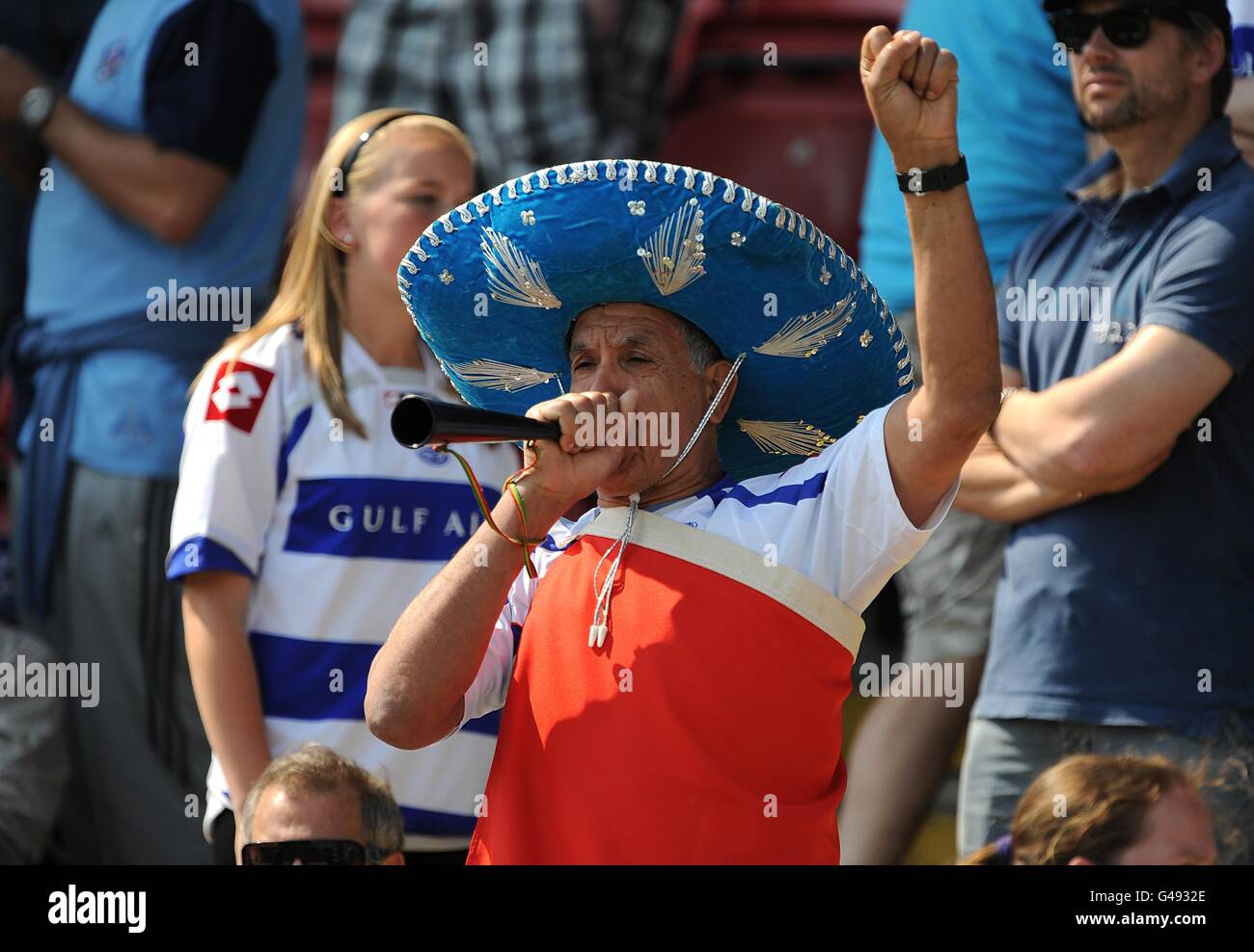 Soccer - npower Football League Championship - Watford v Queens Park Rangers - Vicarage Road Stock Photo