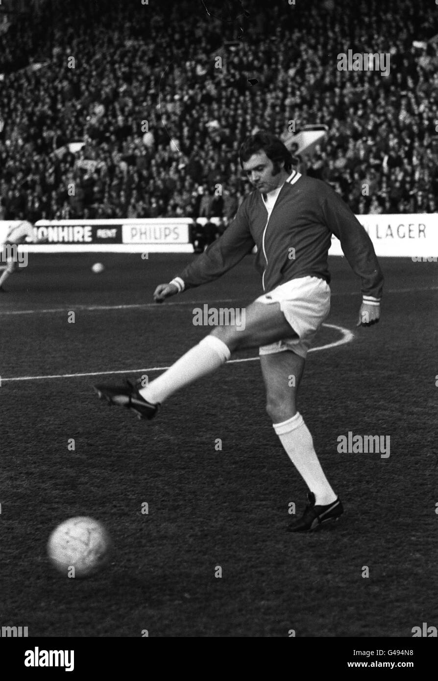 PA NEWS PHOTO 27.4.1973 RON GUTHRIE PLAYING FOR SUNDERLAND. Stock Photo