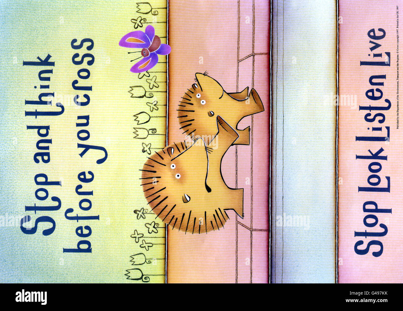 Road safety poster hires stock photography and images Alamy