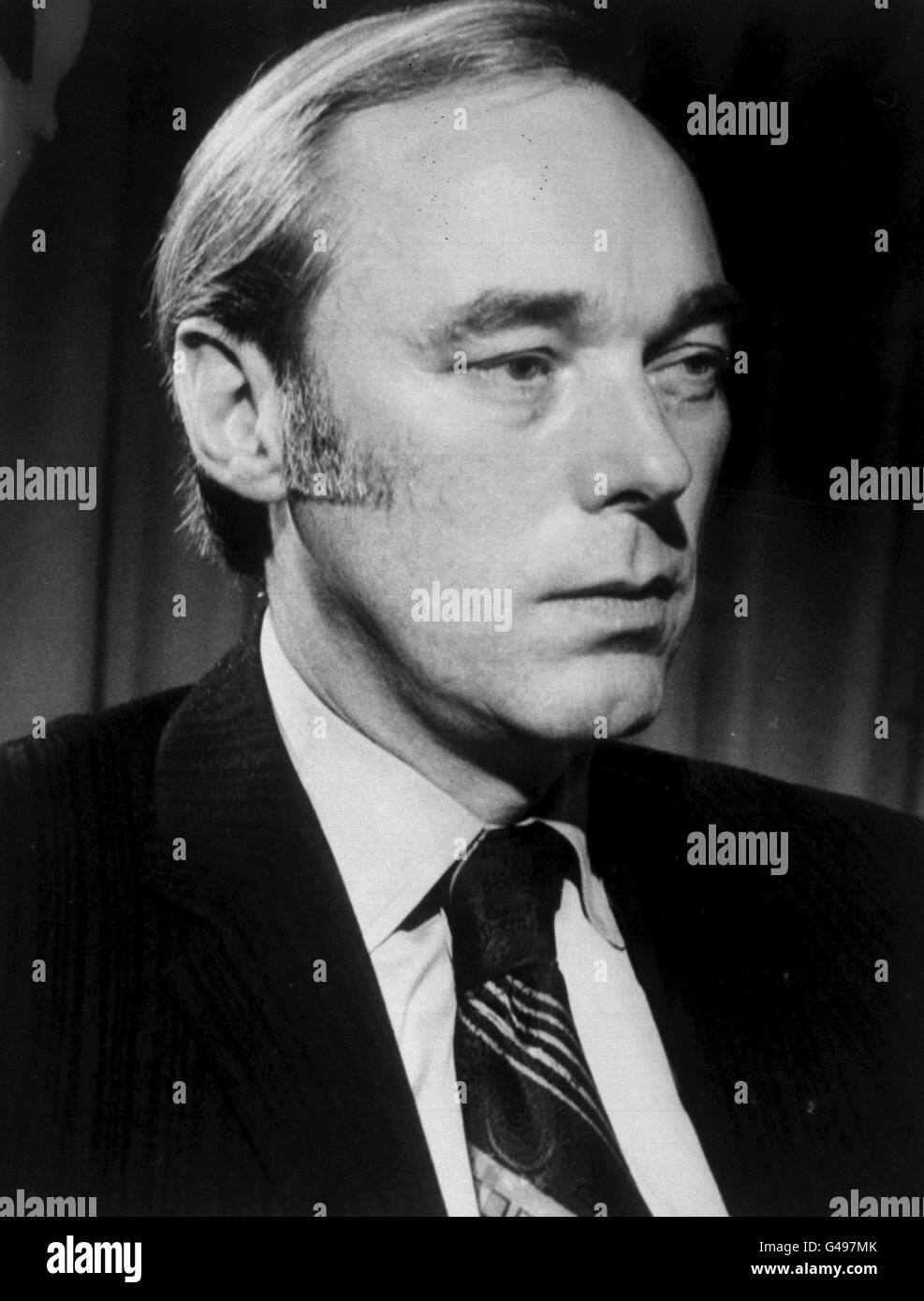 PA NEWS PHOTO 23/1/75 JOHN VASSALL THE ADMIRALTY SPY SENTENCED TO 18 YEARS FOR ESPIONAGE Stock Photo