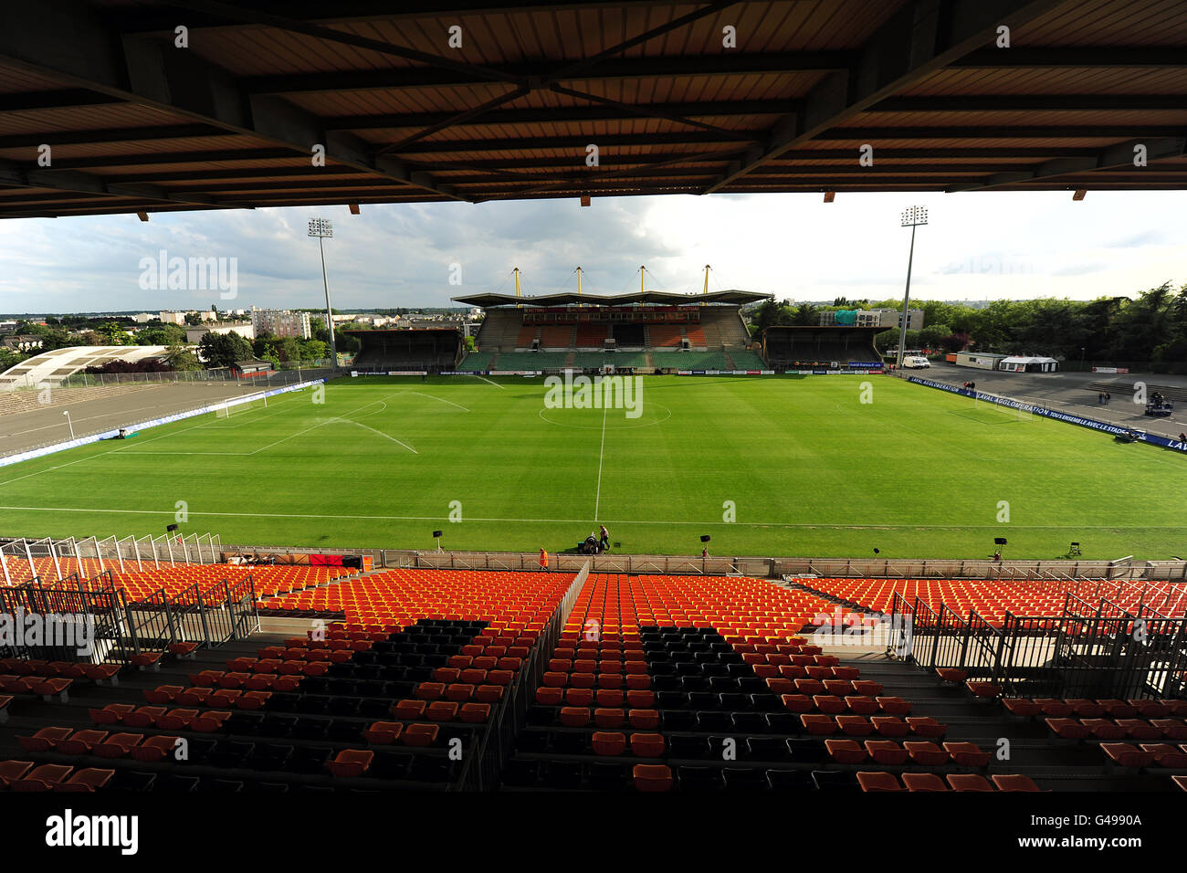 General View Of The Stade Francis Le Basser, Home To Stade Lavallois ...