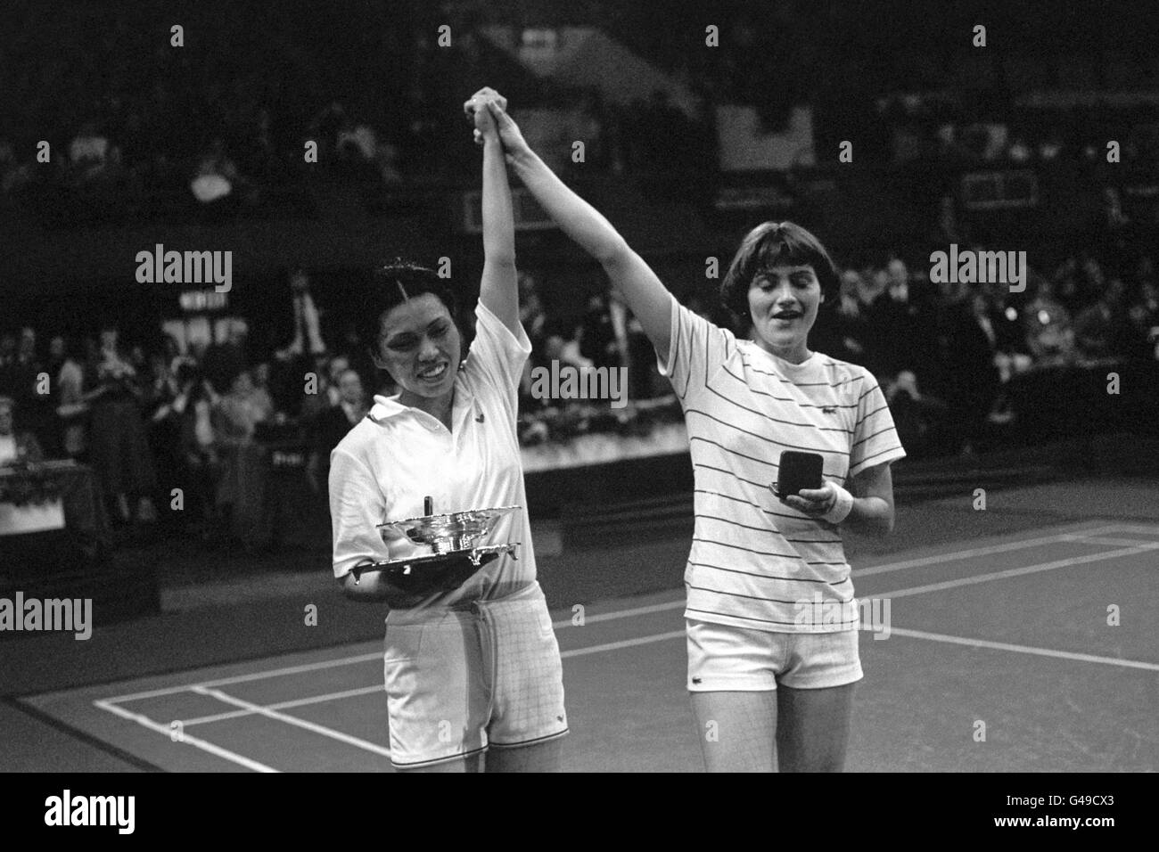 Badminton - All England Badminton Championship - Ladies Final - Hiroe Yuki  v Lene Koppen - Wembley Stock Photo - Alamy