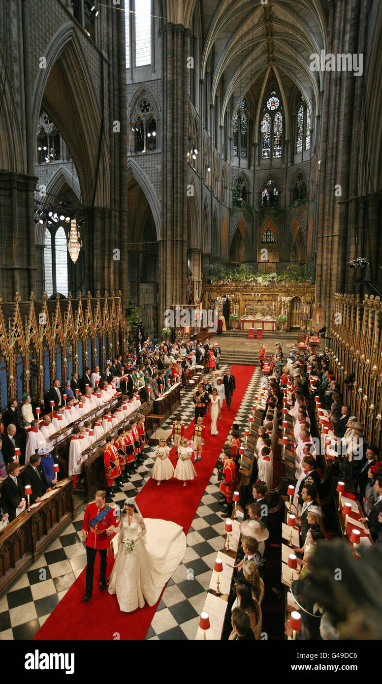 The Royal Wedding Stock Photo - Alamy