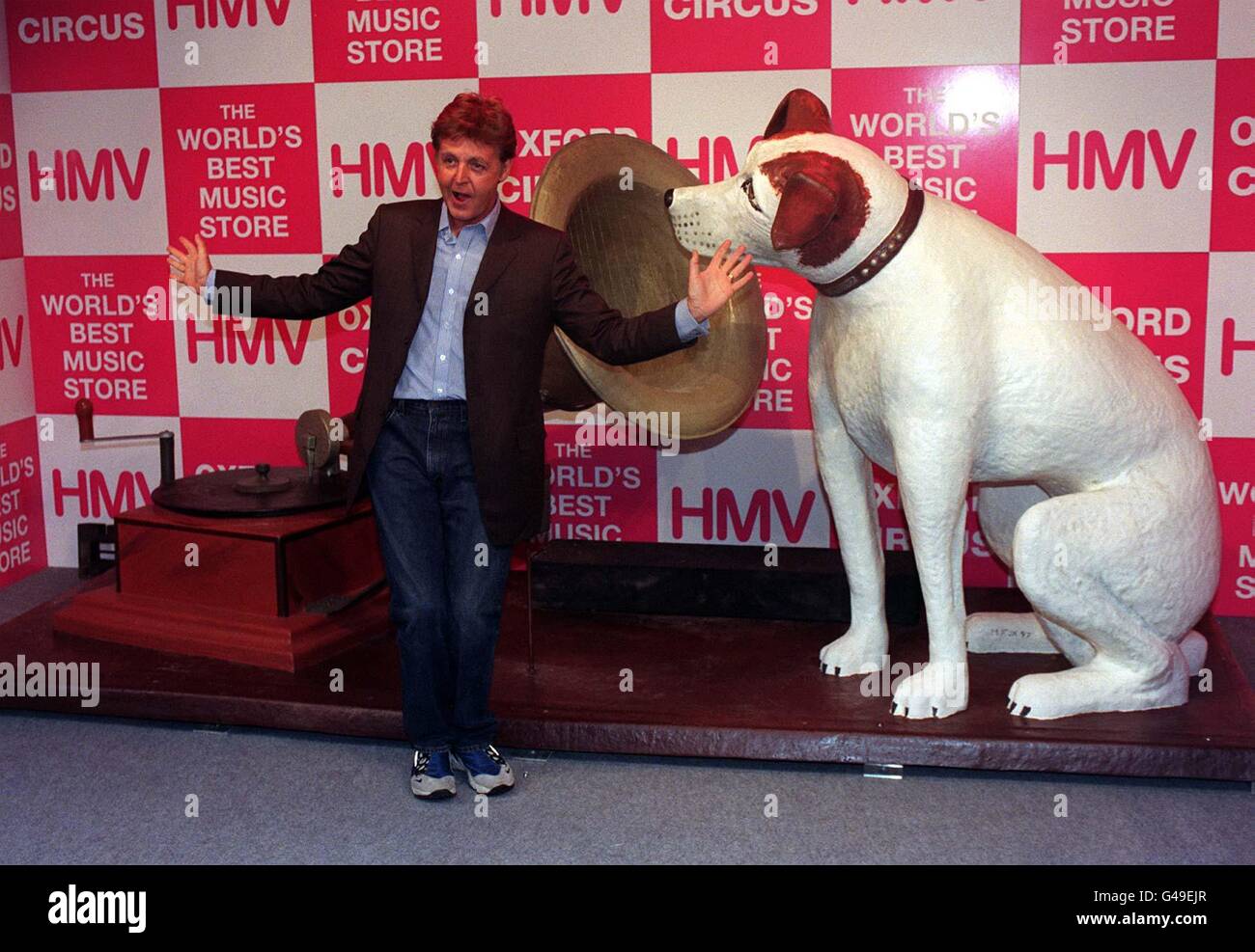 hmv nipper the dog