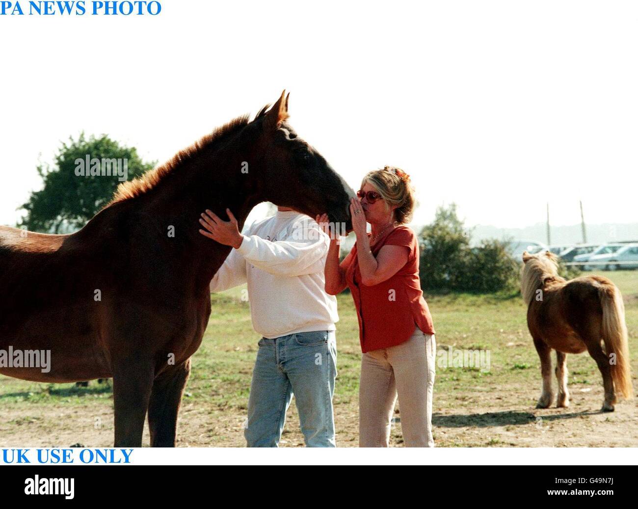 UK USE ONLY BRIGITTE BARDOT & HUSBAND BERNARD DORMALE AT HER FOUNDATION ...
