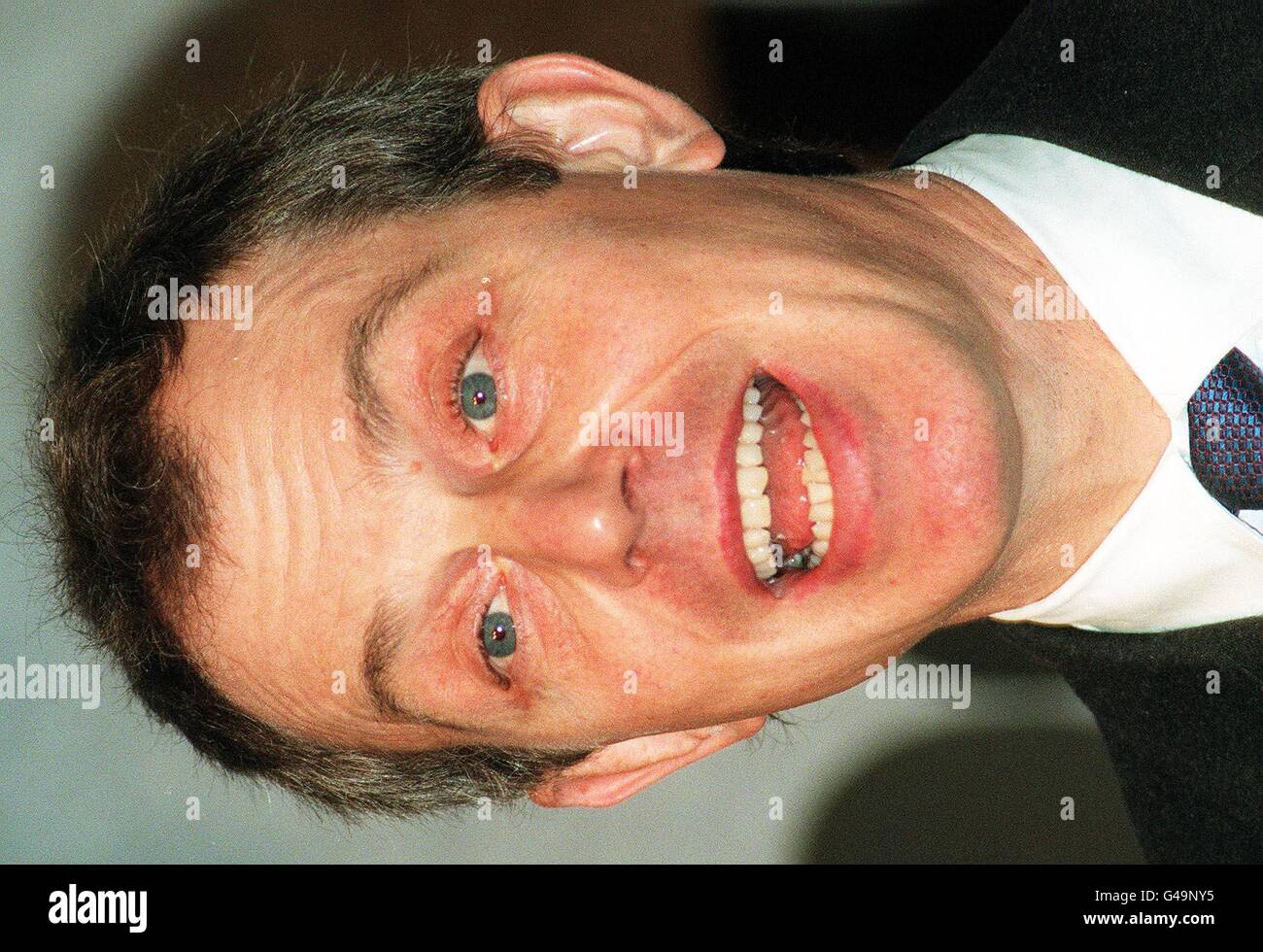 Blair welfare speech 3 Stock Photo - Alamy