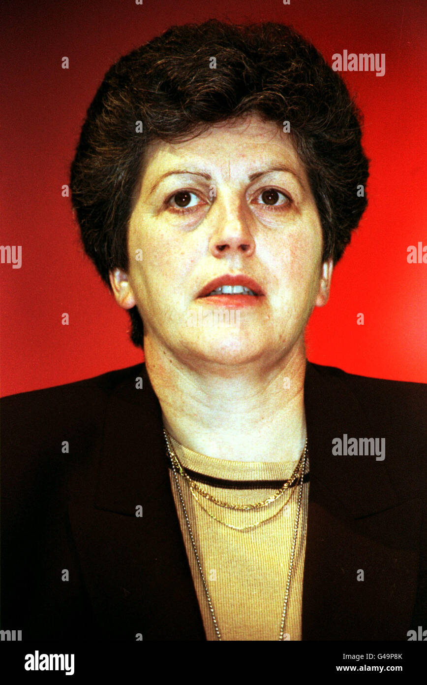 PA NEWS PHOTO 2/10/97  Pauline Green leader of the European Parliamentary Socialist Group Stock Photo