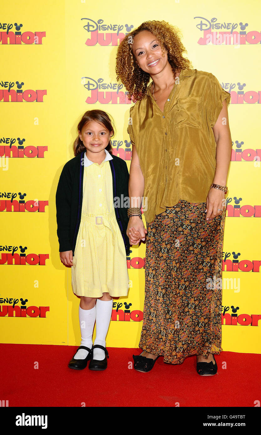 Disney Junior launch party London Stock Photo Alamy