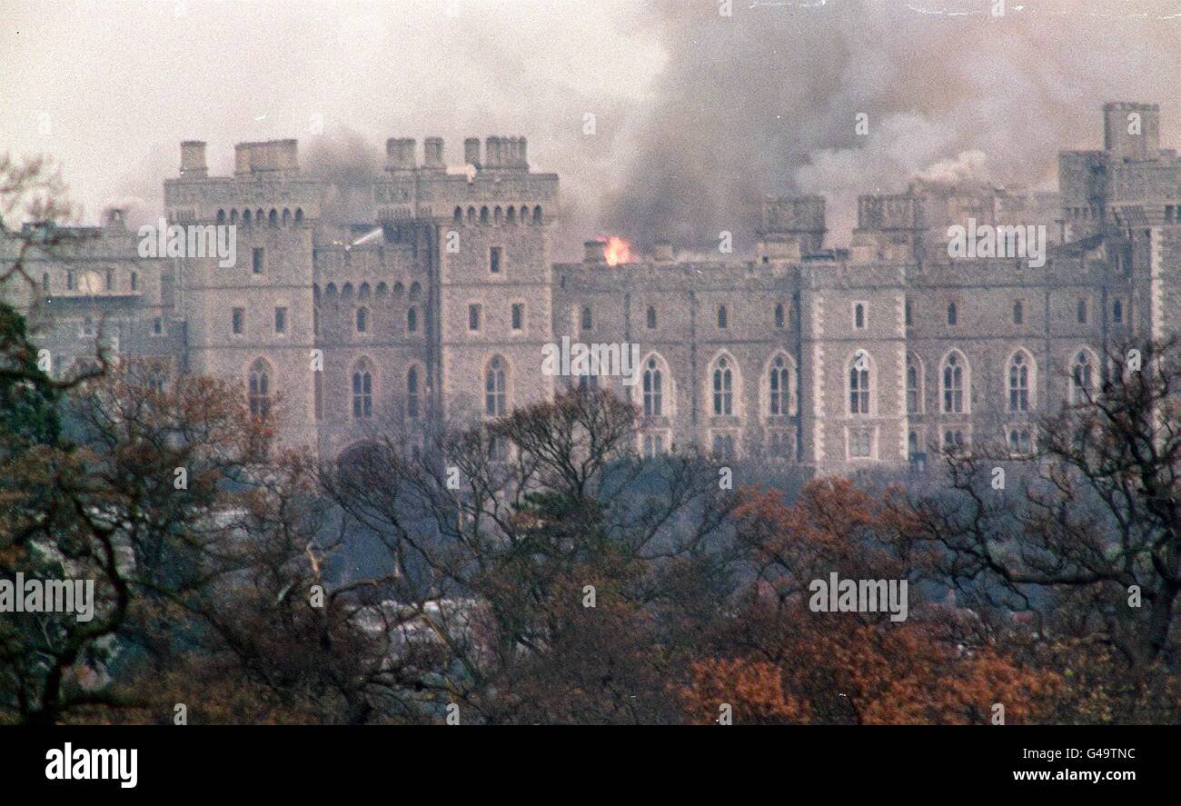 Windsor Castle Fire Stock Photos & Windsor Castle Fire Stock Images Alamy