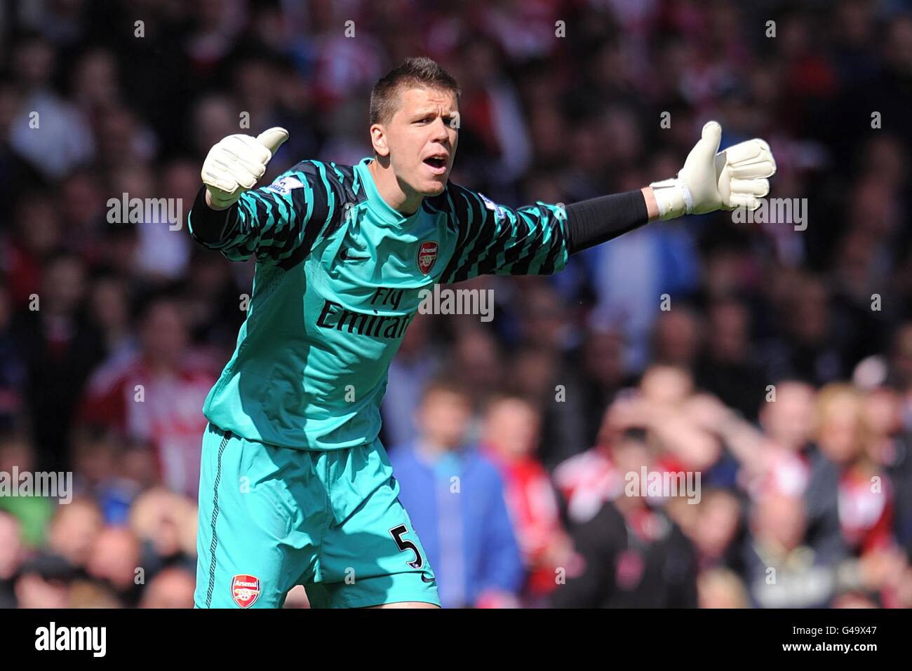 imágenes de Stoke City V Arsenal - 01 Nov 2008 - Imágenes de stock