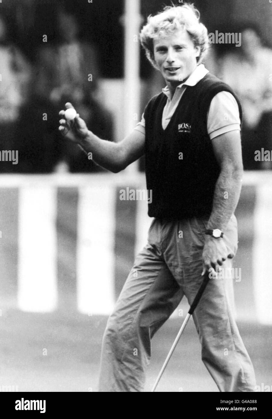 Golf - Panasonic European Open - Sunningdale. Bernhard Langer, winner Stock Photo