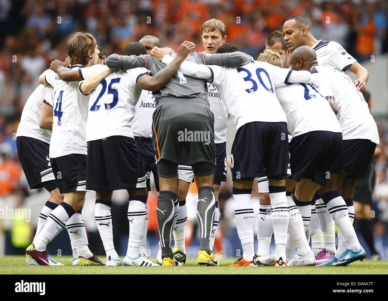 Soccer - Barclays Premier League - Tottenham Hotspur v Blackpool - White Hart Lane Stock Photo