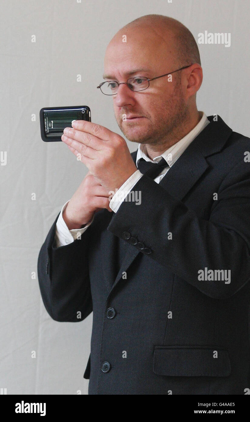 Scottish Green party leader Patrick Harvie arrives at the Scottish