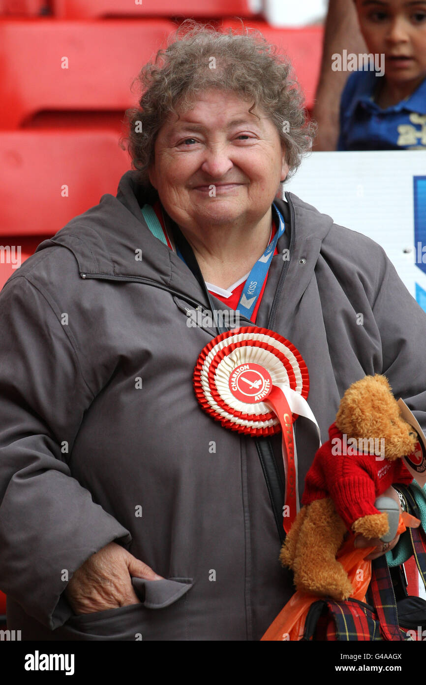 Soccer - npower Football League One - Charlton Athletic v Hartlepool United - The Valley Stock Photo